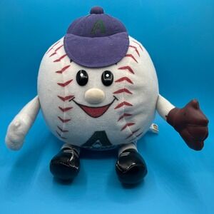 VTG Arizona Diamondbacks Baseball Plush Toy Mascot Character MLB